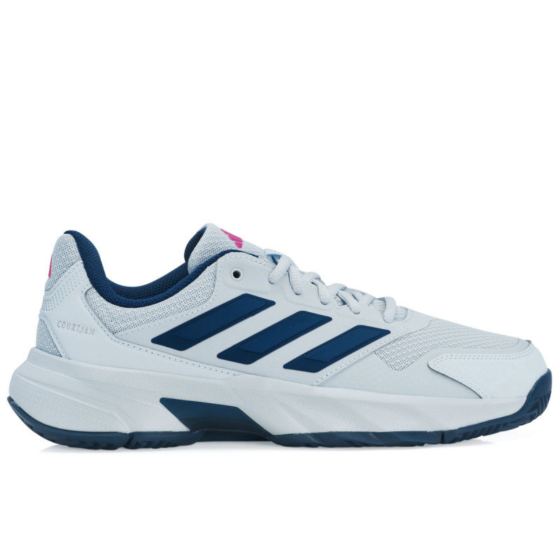 CQ3 3点 Tênis Adidas Courtjam Control 3 Clay - Azul e Marinho